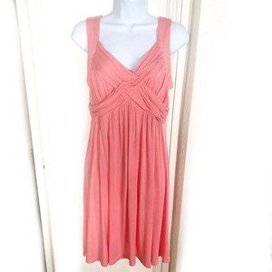 New York & Company Coral Goddess Short Dress